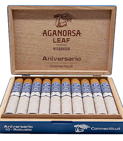AGANORSA LEAF ANIVERSARIO CONNECTICUT GRAN ROBUSTO