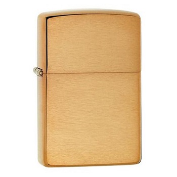 ZIPPO REG BR FN BRS WO/SB LIGHTER