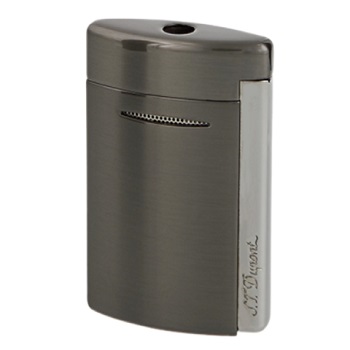 S.T. DUPONT MINIJET BRUSHED GUNMETAL LIGHTER