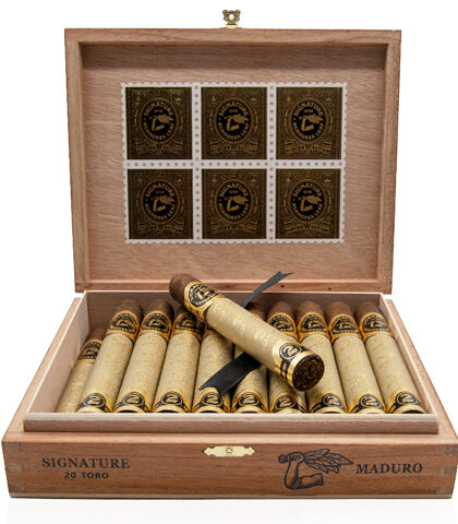 AGANORSA LEAF SIGNATURE SELECTION MADURO TORO 20X