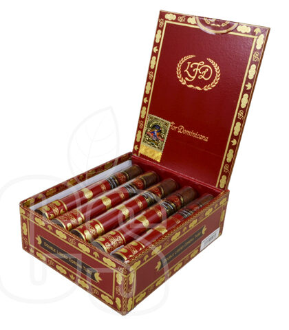 LA FLOR DOMINICANA DOUBLE LIGERO CRYSTAL TUBO CORONA 10X
