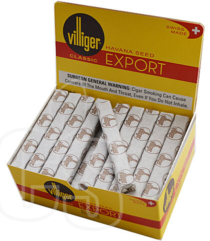 VILLIGER EXPORT NATURAL BOX 50X