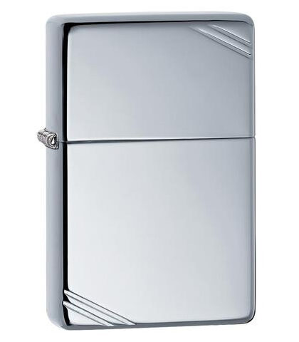 ZIPPO VINTAGE HIGH POLISH CHROME LIGHTER