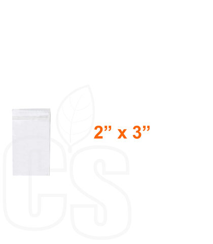 RECLOSABLE POLY BAGS 2' x 3'