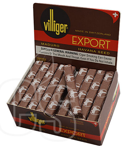 VILLIGER EXPORT MADURO BOX 50X