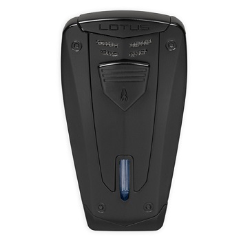 LOTUS FUSION TRIPLE LIGHTER W PUNCH CUTTER BLACK