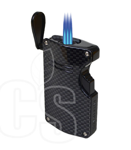 INZPIRATO TRIPLE TORCH CARBON FIBER - BLACK