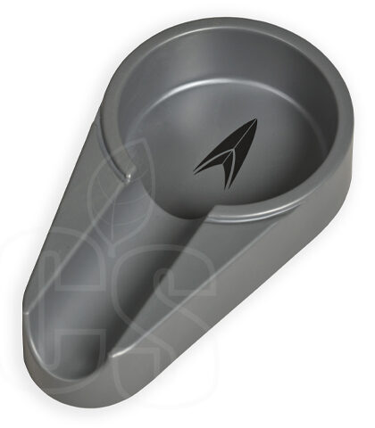LOTUS SINGLE STICK ASHTRAY GRAY