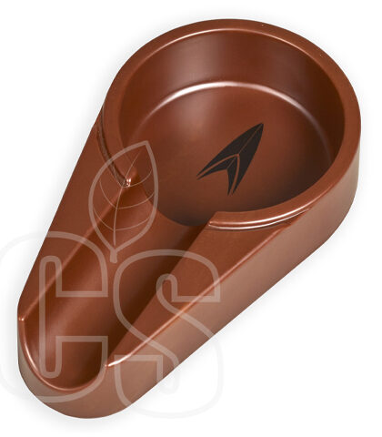 LOTUS SINGLE STICK ASHTRAY BROWN