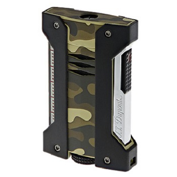 S.T. DUPONT DEFI EXTREME CAMO GREEN LIGHTER