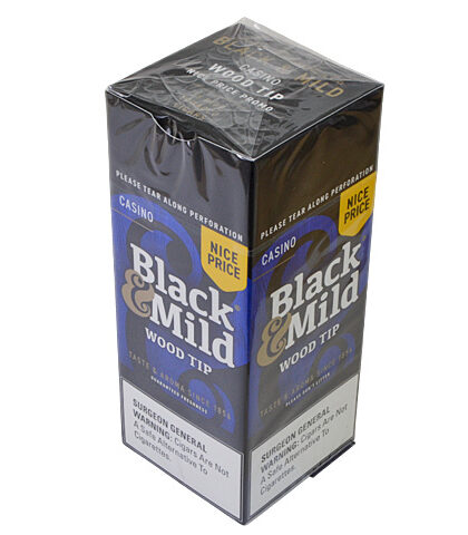 MIDDLETON'S BLACK & MILD CASINO WOOD TIP NICE PRICE 25X