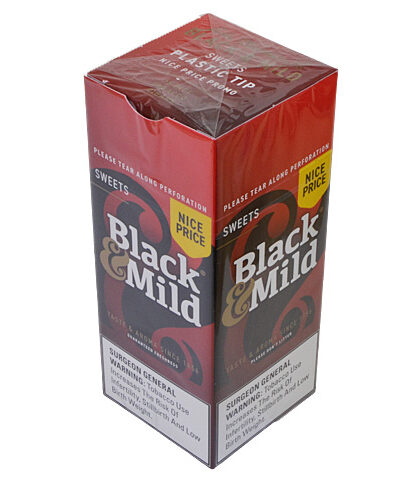 MIDDLETON'S BLACK & MILD SWEETS PLASTIC TIP NICE PRICE 25X