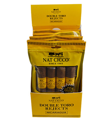 NAT CICCO NICARAGUA REJECTS DOUBLE TORO NATURAL 4/5 BOX