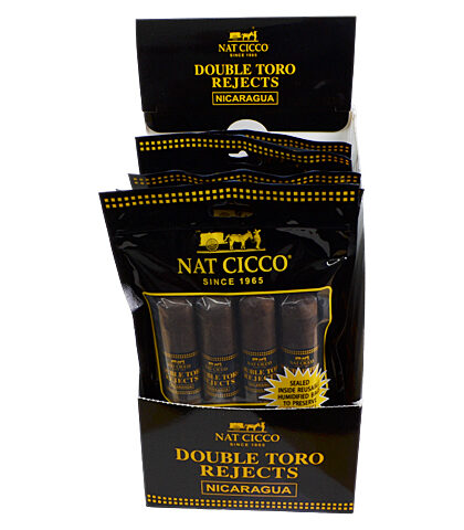 NAT CICCO NICARAGUA REJECTS DOUBLE TORO MADURO 4/5 BOX