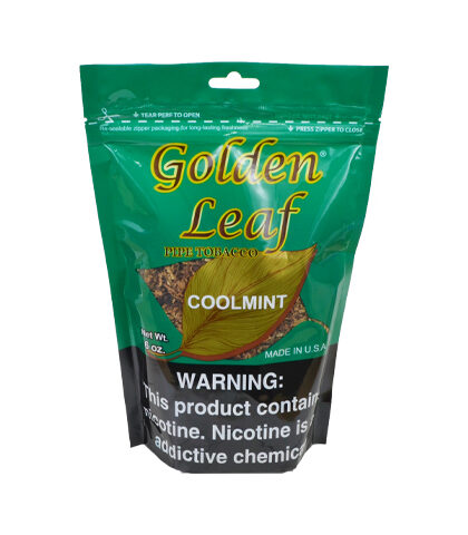 GOLDEN LEAF COOL MINT PIPE TOBACCO 6OZ