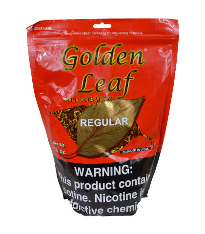 GOLDEN LEAF REGULAR PIPE TOBACCO 16OZ