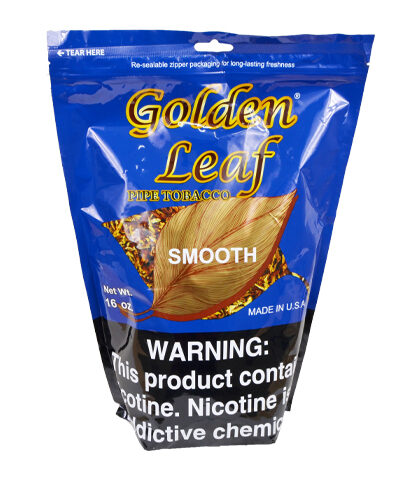 GOLDEN LEAF SMOOTH PIPE TOBACCO 16OZ
