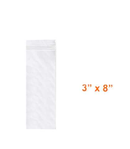 RECLOSABLE POLY BAGS 3' x 8'