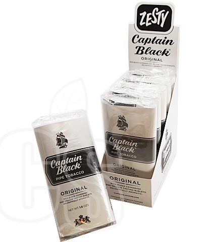 CAPTAIN BLACK WHITE POUCH 5 PACK