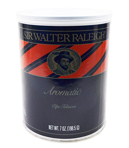 SIR WALTER RALEIGH 7OZ AROMATIC TIN PIPE TOBACCO
