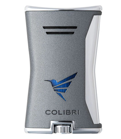 COLIBRI SLIM LIGHTER, CHARCOAL LI225T4