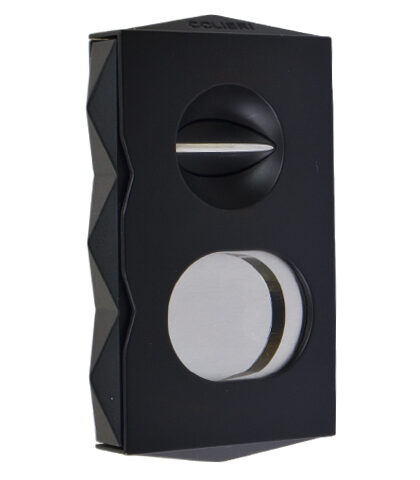 COLIBRI QUASAR SV-CUT CIGAR CUTTER, BLACK