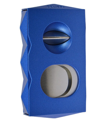 COLIBRI QUASAR SV-CUT CIGAR CUTTER, BLUE