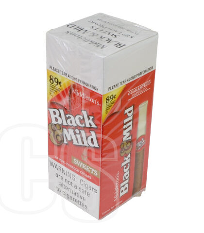 MIDDLETON'S BLACK & MILD SWEETS .89 BOX