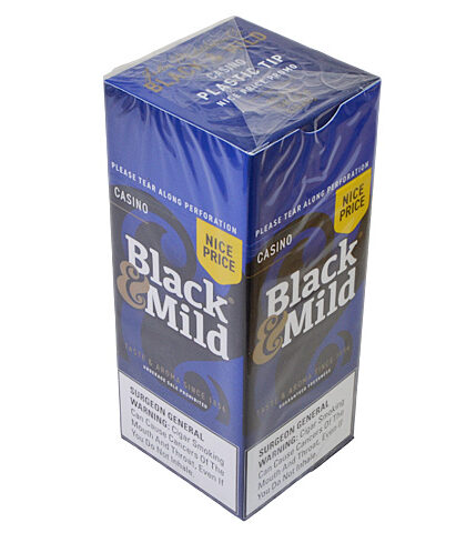 MIDDLETON'S BLACK & MILD CASINO PLASTIC TIP NICE PRICE 25X