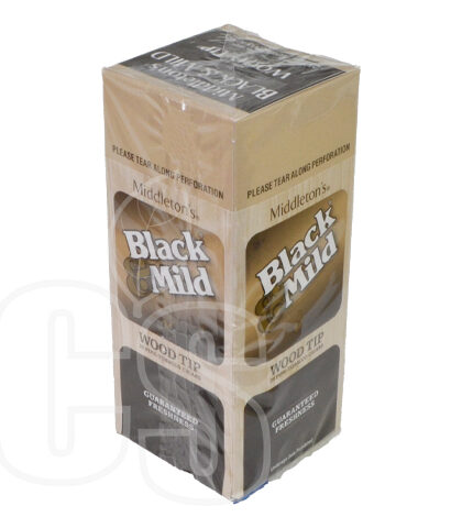 MIDDLETON'S BLACK & MILD WOOD TIP BOX