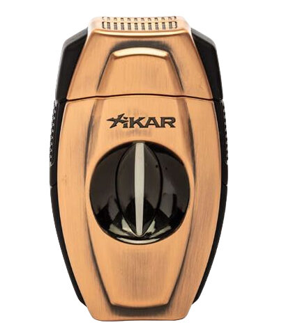 XIKAR FLIP COMBO V-CUT/ STRAIGHT CUTTER, RED BRONZE