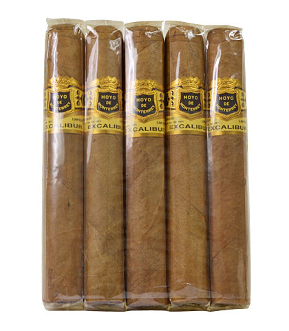 HOYO DE MONTERREY EXCALIBUR EPICURE NATURAL 5 PACK