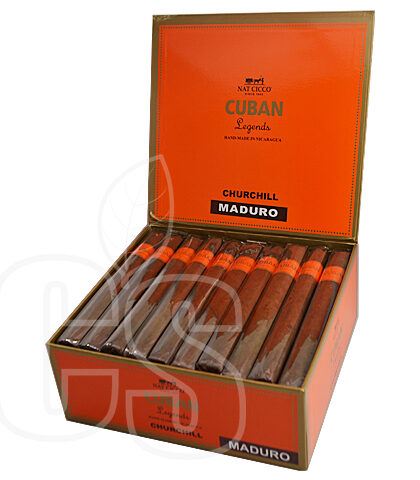 NAT CICCO CUBAN LEGENDS CHURCHILL MADURO BOX