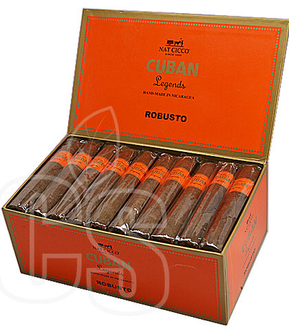 NAT CICCO CUBAN LEGENDS ROBUSTO NATURAL BOX