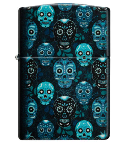 ZIPPO - SUGAR SKULLS DESIGN