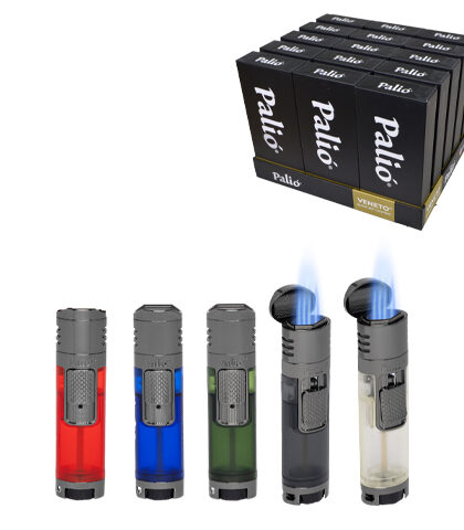 PALIO VENETO QUAD-JET LIGHTER 15 COUNT