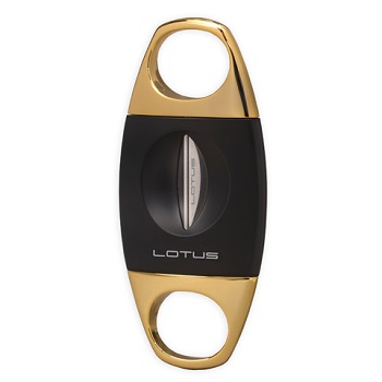 LOTUS JAWS SERRATED V-CUT BLACK/GOLD