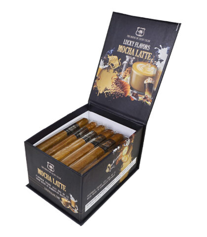 THE HOUSE OF LUCKY CIGAR MOCHA LATTE