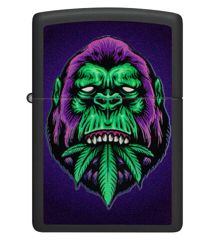 ZIPPO - CANNABIS GORILLA DESIGN