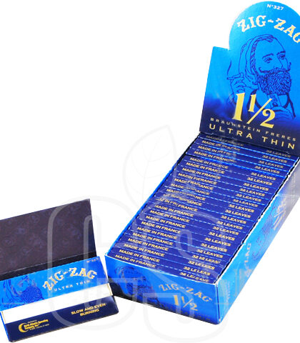 ZIG-ZAG CIGARETTE PAPERS ULTRA THIN 1 1/2