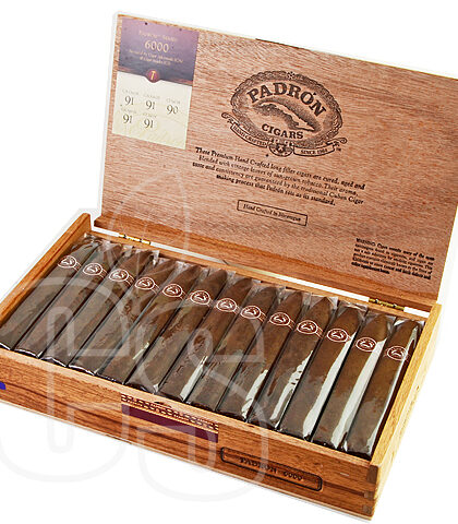 PADRON 6000 TORPEDO NATURAL CIGAR BOXES