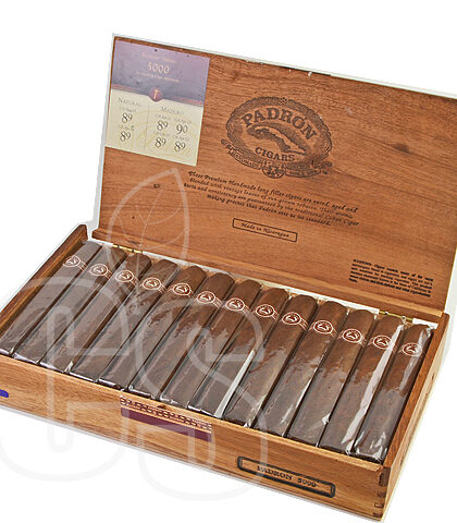 PADRON 5000 NATURAL CIGAR BOXES