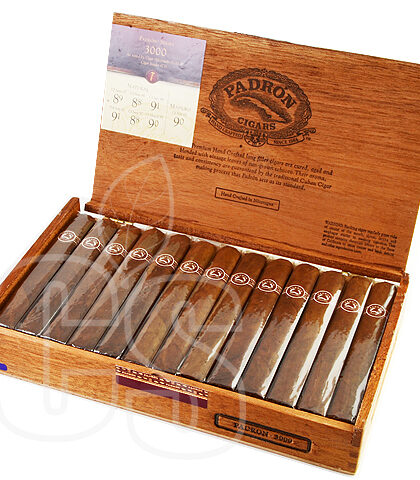 PADRON 3000 NATURAL CIGAR BOXES