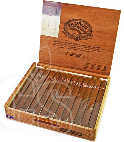 PADRON AMBASSADOR NATURAL CIGAR BOXES