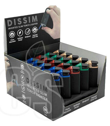 DISSIM SLIM TORCH DISPLAY 25CT