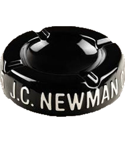 J.C. NEWMAN VINTAGE ASHTRAY BLACK