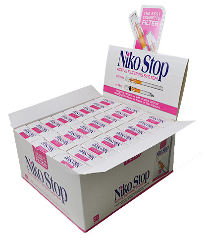 NIKO STOP CIGARETTE FILTERS LARGE 24/30CT