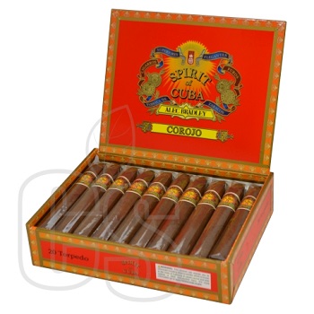ALEC BRADLEY SPIRIT OF CUBA COROJO TORPEDO BOX