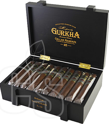 GURKHA CELLAR RESERVE 15 YEARS MADURO  HEDONISM GRAN ROTHSCHILD