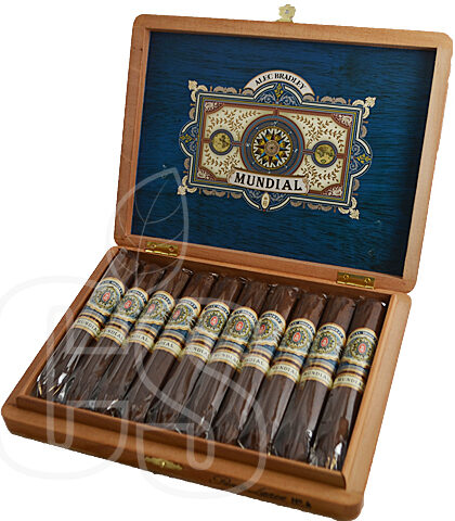 ALEC BRADLEY MUNDIAL PUNTA LANZA NO 6 CIGAR BOX